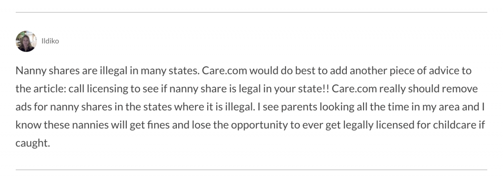 nanny shares illegal nanny shares illegal