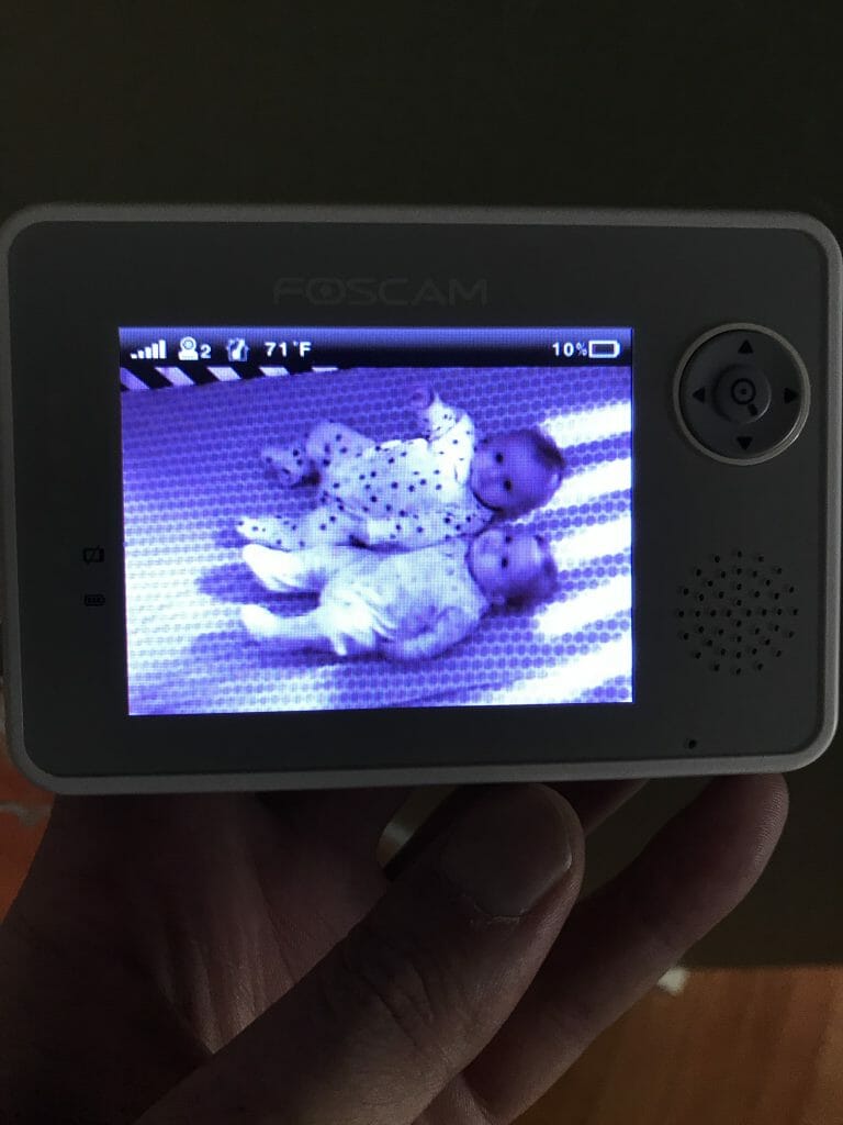 video baby monitor location