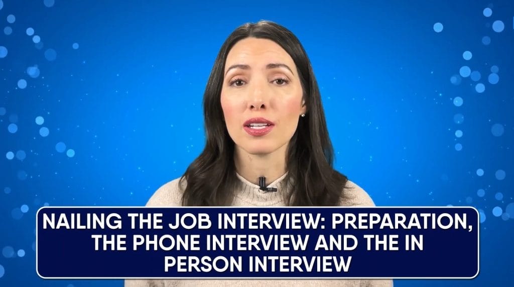 Nailing the Job Interview