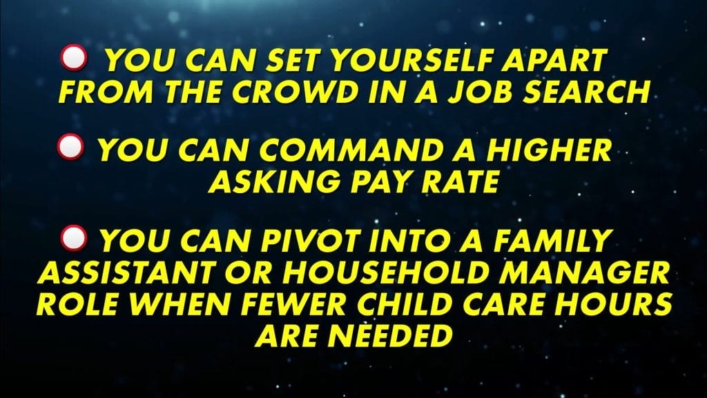 Offer More Services As A Nanny