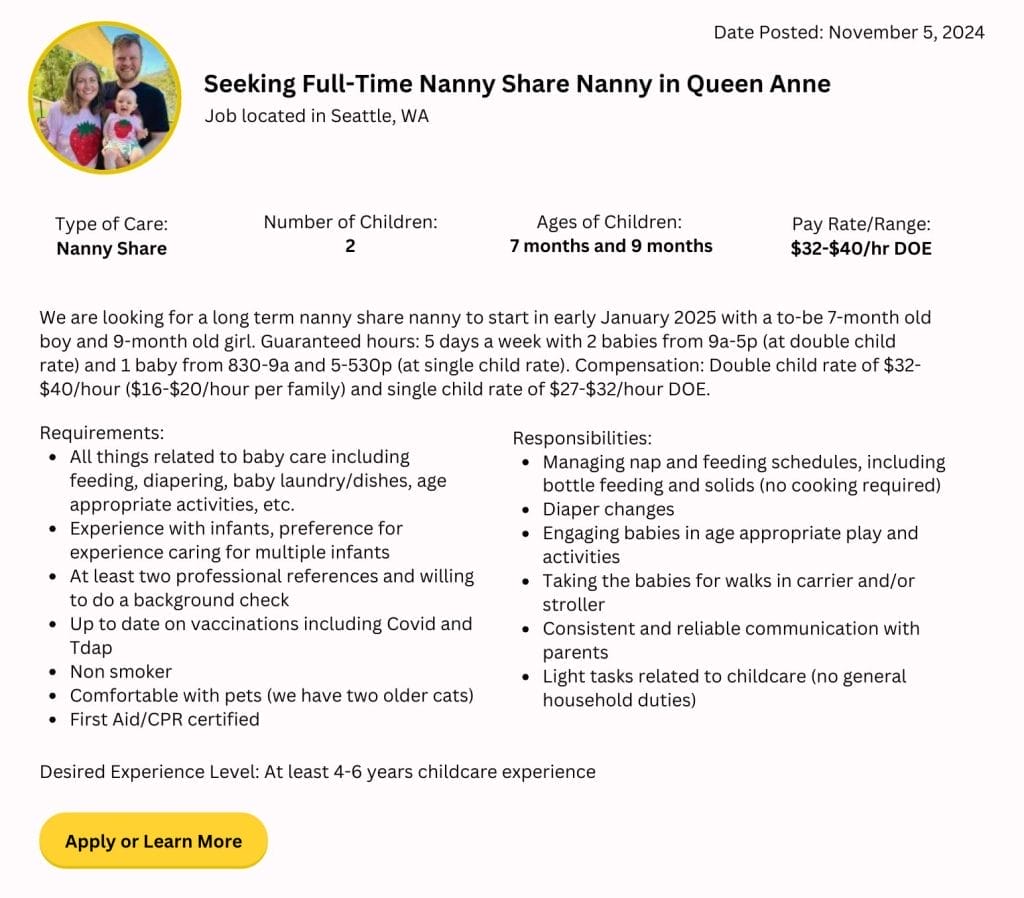 nanny share nanny seattle