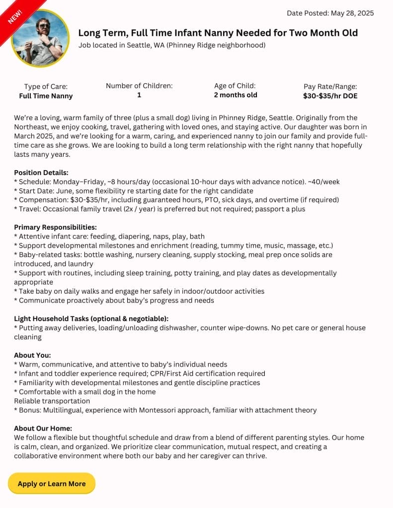 phinney ridge nanny