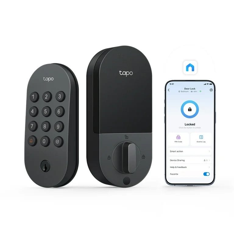 Best Smart Locks for Nannies & Babysitters (2026 Guide for Families) 4 TP-Link Tapo DLW10
